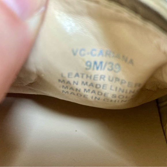 Vince Camuto Gold Loafer 9 - Picture 9 of 9